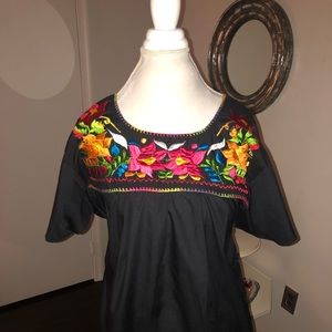 Mexican Peasant Style Top